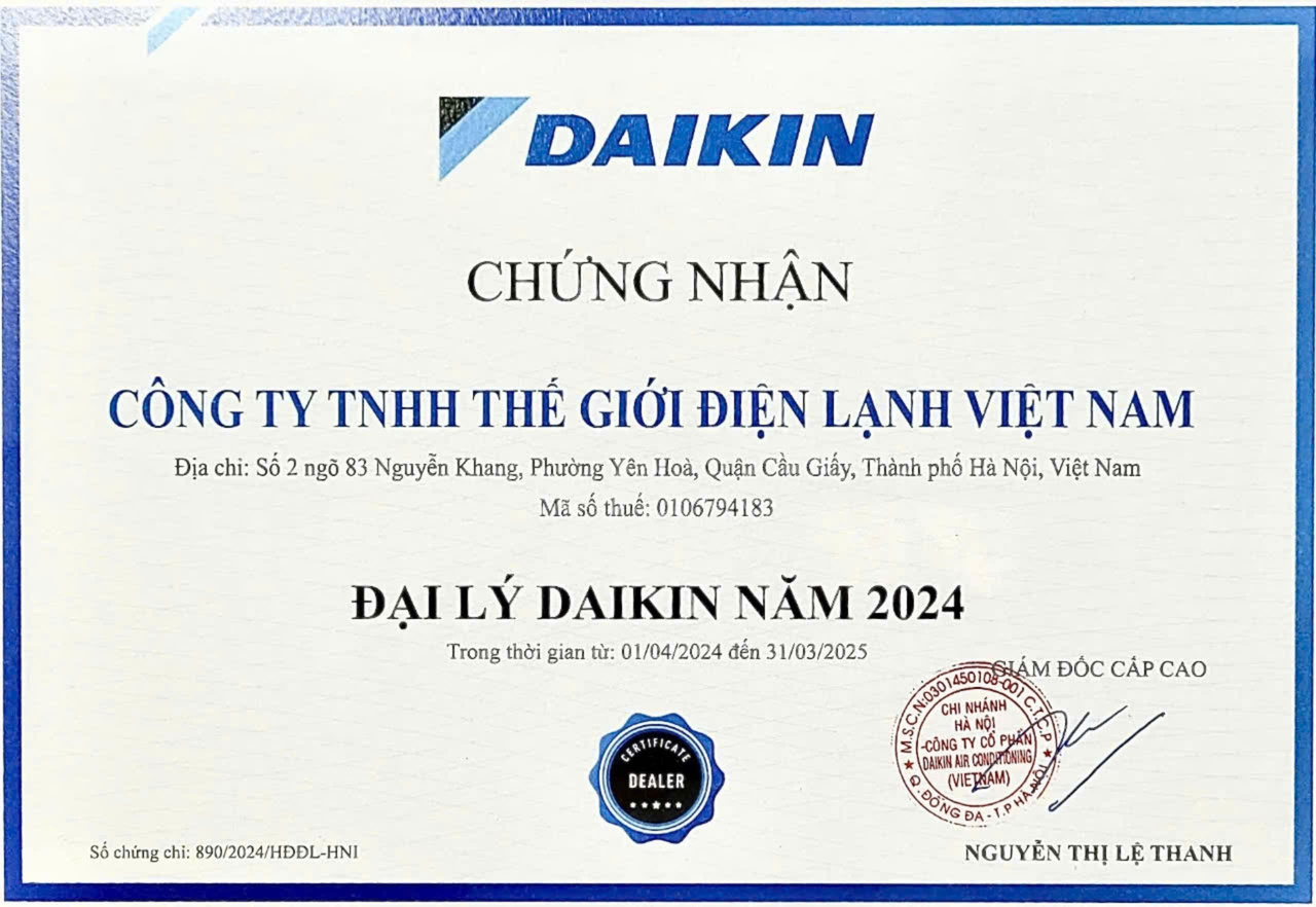 PHÂN PHỐI ĐIỀU HÒA, MÁY LẠNH, BÌNH NÓNG LẠNH, CẤP KHÍ TƯƠI, GIÁ GỐC